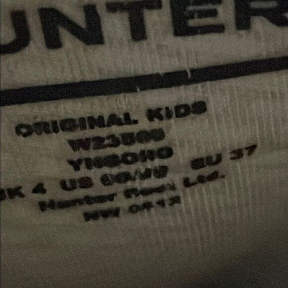 Hunter Blue Matte Finish Tall Waterproof Boots - Picture 8 of 8